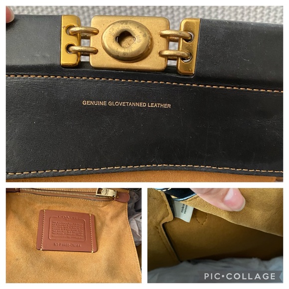 Coach Troupe Tote Black - Picture 14 of 16